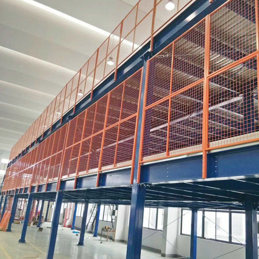佳葆（广东）仓库重量型阁楼货架钢平台 横梁式组合式阁楼式货架