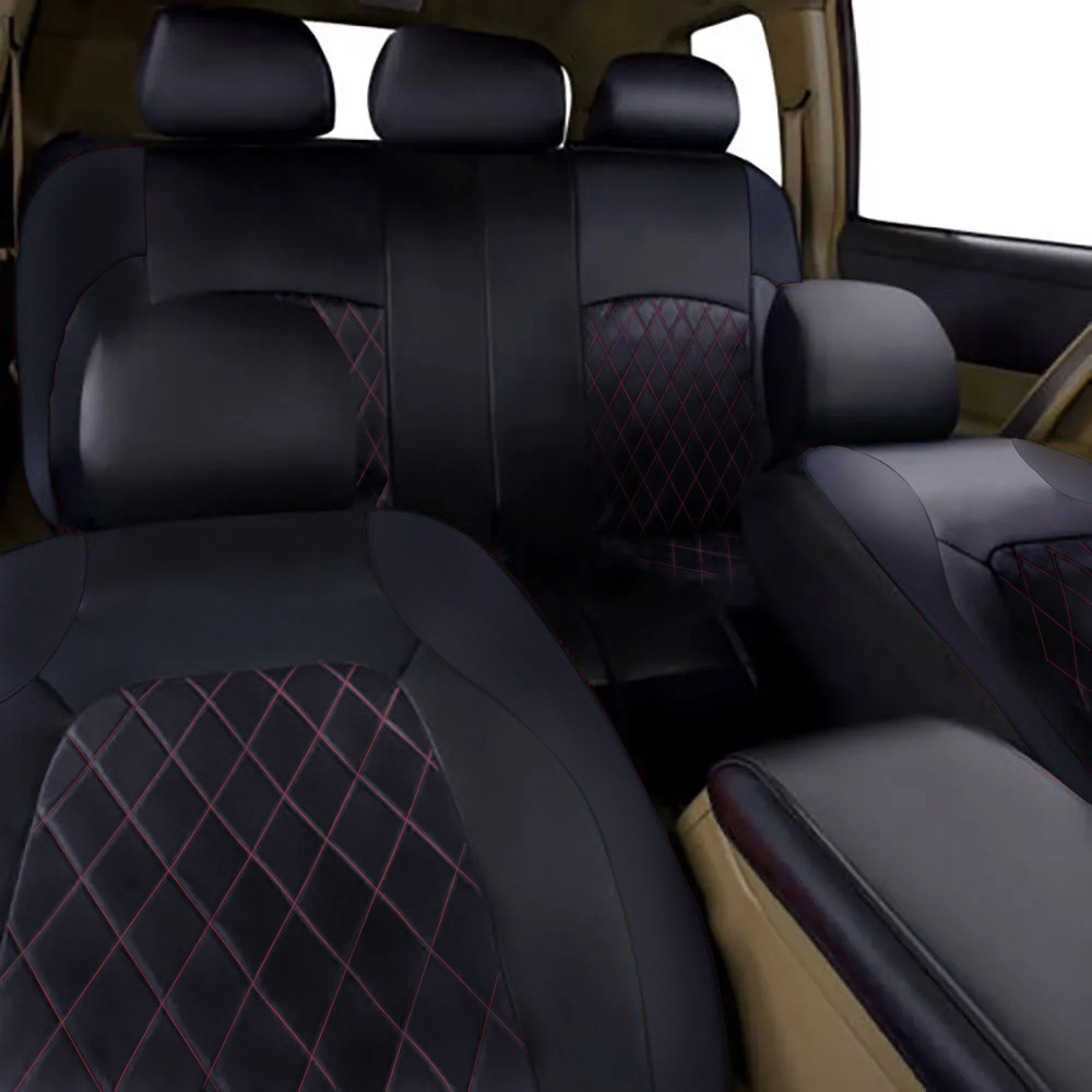 Cross-Border E-Commerce Russia Ebay Amazon Temu Mexico Quilted Car Seat Covers Universal Size