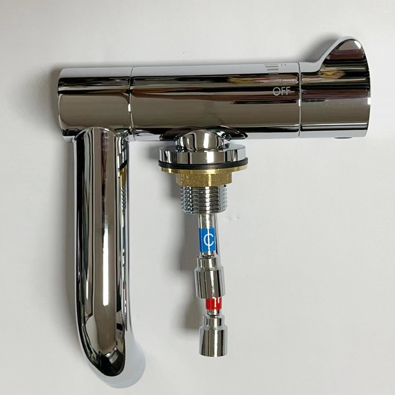 RV faucet trailer trailer bed car water basin faucet wash basin vegetable basin cold and hot folding rotating faucet