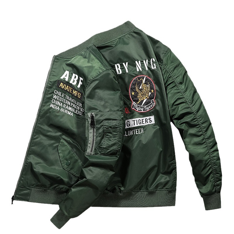 (Cross-border trading), jacket, men's baseball casual cardigan, with embroidery, suitable for spring and autumn 5