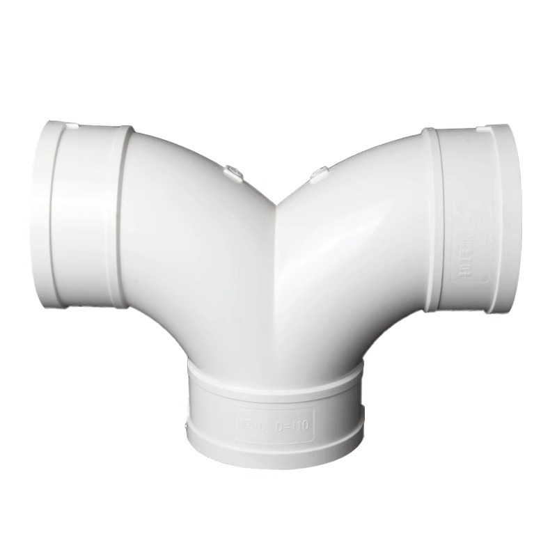 Accesorios de PVC corn de oveja tee cola de golondrina tee drenaje tee