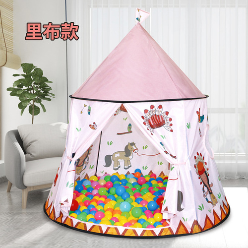 Extra large children's tent indoor and outdoor Indian yurt ball pool girls and boys play house castle game house