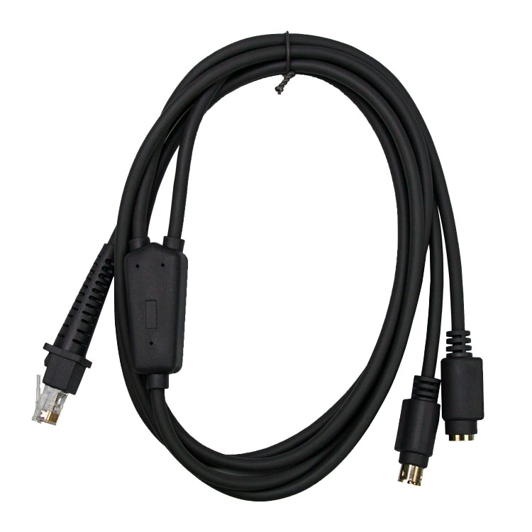 Applicable to DataLogic DataLIC GD4130 4400 bar code scanning gun KB keyboard PS2 data cable 3 meters