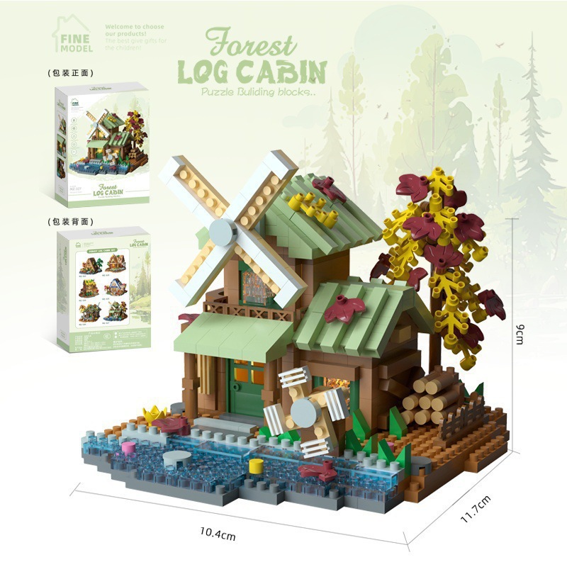 Compatible con Lego Sakura Tree House Street View Bloques de construcción Flor eterna Decoración en macetas Juguetes educativos para niños Regalo para niñas