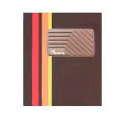 Universal Foot Pad: mat chenille silk car foot mat - coffee-red-and-yellow-stripes