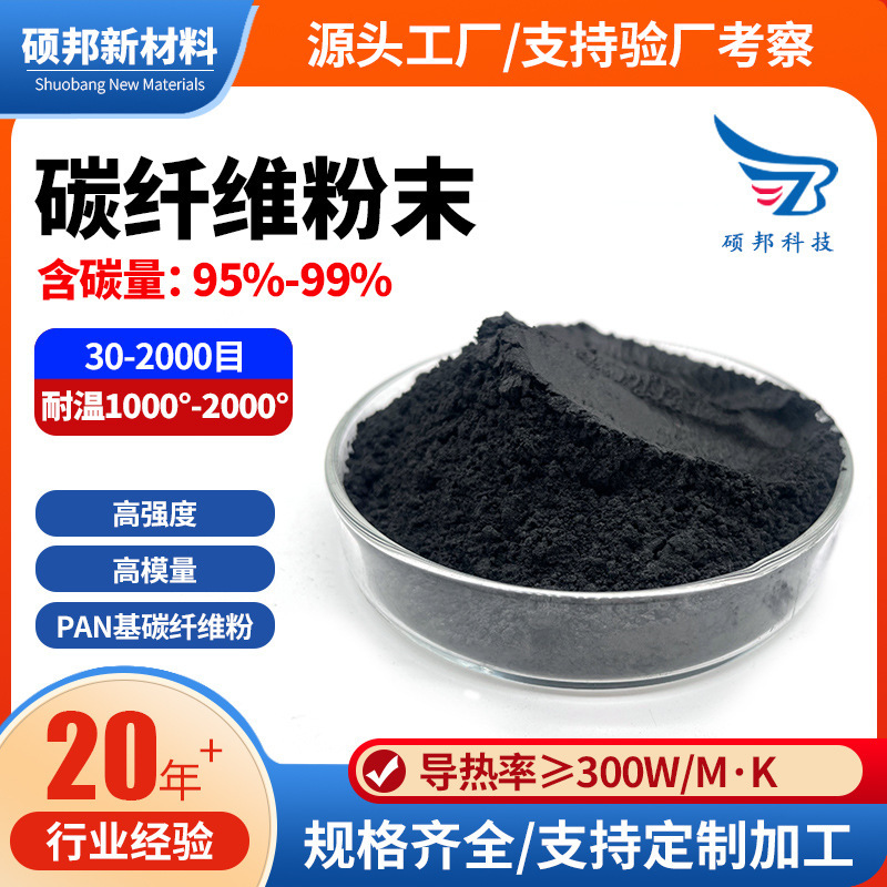 Carbon Fiber Powder for Conductive Pan-Based Carbon Fiber Powder Reinforced Friction Material Brake Pads and Clutch Pads