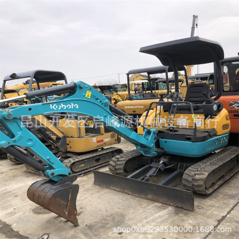 Exportación directa Kubota 17 excavadoras pequeñas, excavadoras CAt 320D importadas 60 excavadoras,