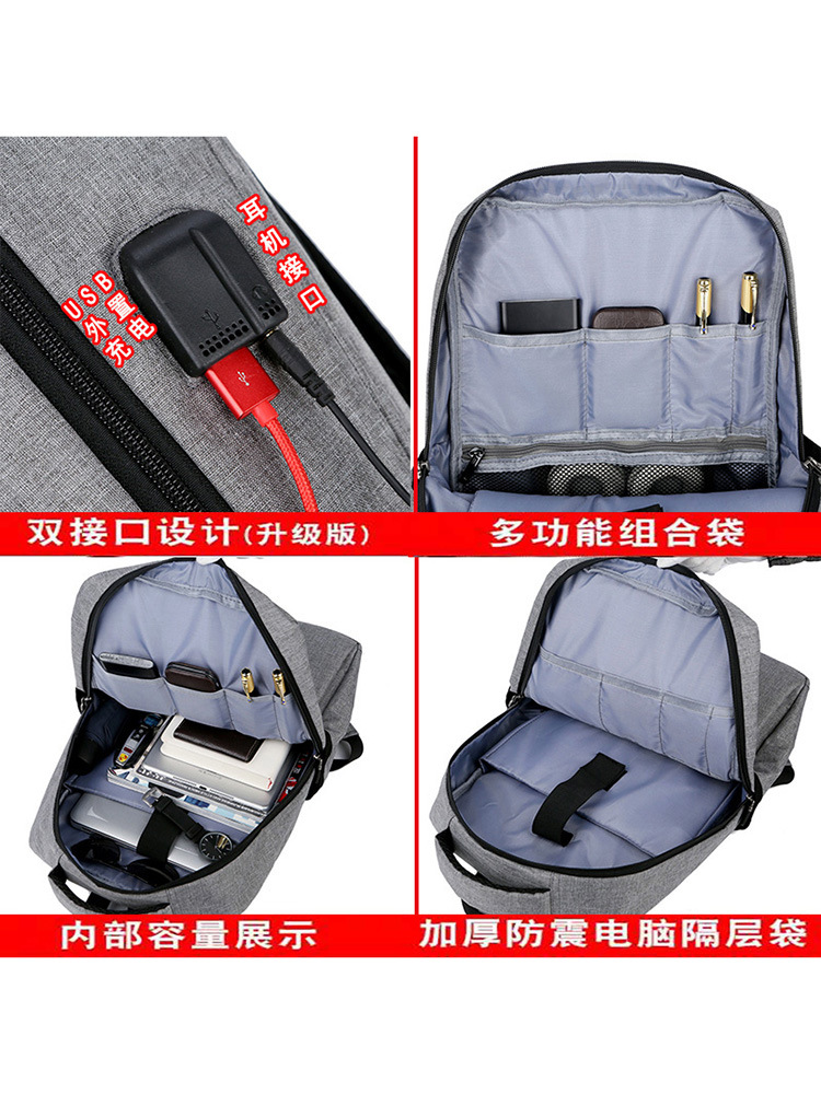Mochila de negocios, mochila para hombres, mochila para mujeres, mochila para viajes de ocio, mochila para estudiantes universitarios, mochila para computadoras portátiles para hombres