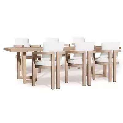 6 sillas + Mesa de teca