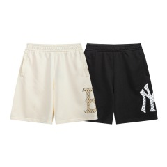 高バージョン。MLB プリント大ロゴシンプルでファッショナブルなカップル春夏新作ゆったり万能ショーツ卸売