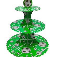 足球主题生日派对布置纸盘杯子桌布一次性餐具背景布装饰横幅气球