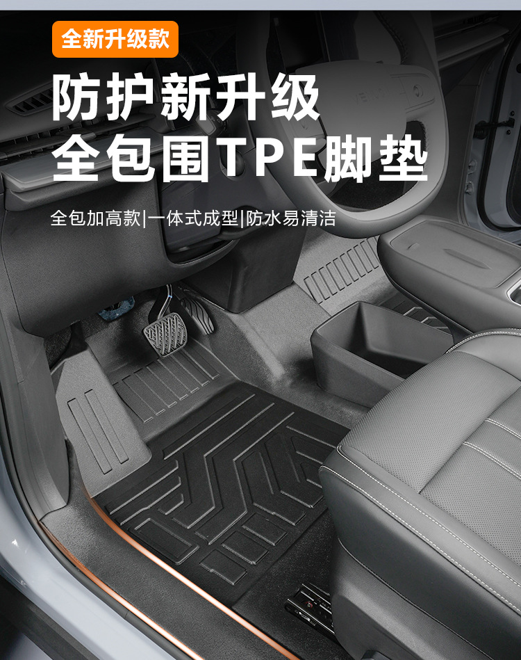 TPE Floor Mats for Dongfeng Venucia VX6 2023-2026