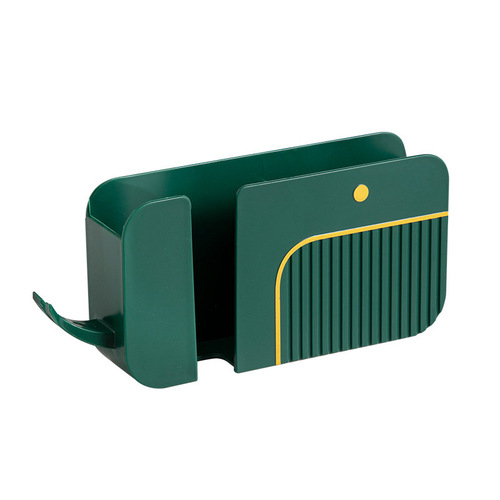 Multifunctional wall-mounted storage box, light luxury style, no punching, mobile phone air conditioner, TV remote control storage rack wholesale