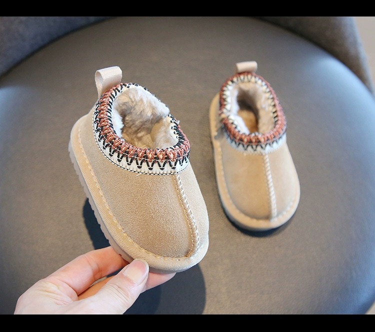 Chaussures d'hiver 2025 pour bébés et enfants de 1 à 4 ans : bottes chaudes et épaisses pour filles et garçons._voghion.com