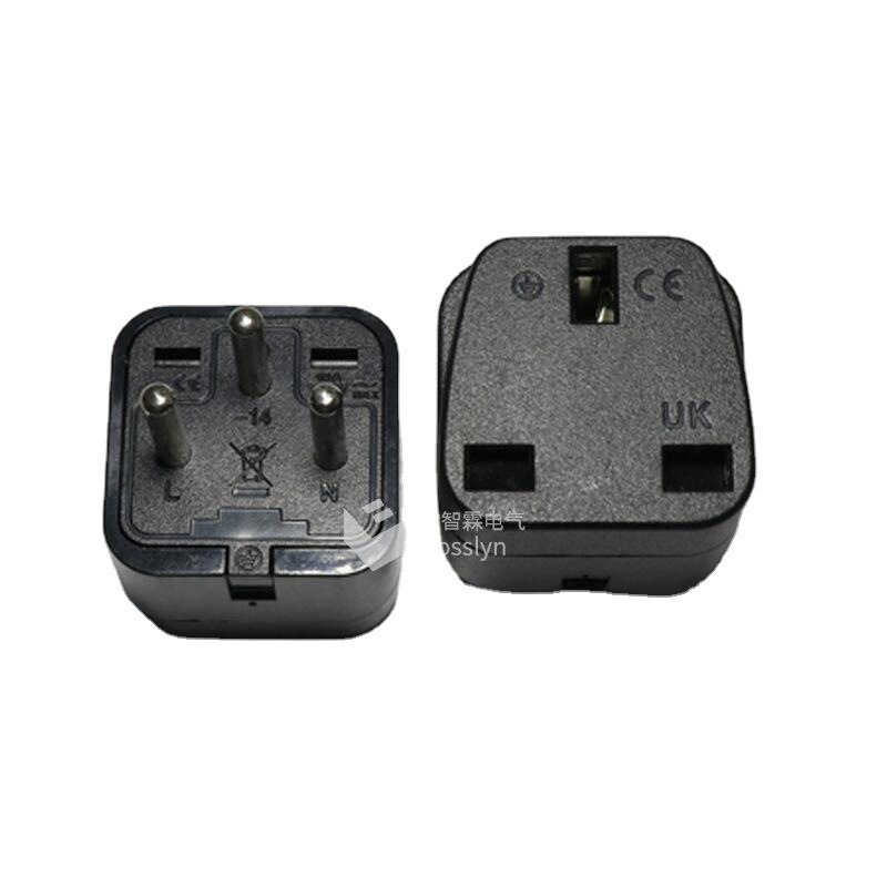 厂家批发英标转以色列转换插头 埃及转英规转接头CE认证