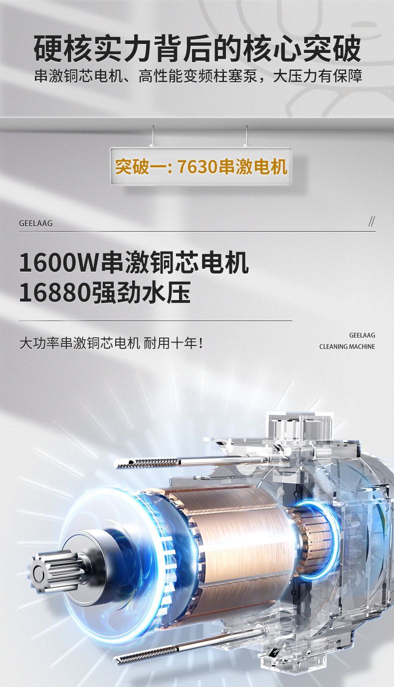 Car Wash Artifact High-Pressure Car Washing Machine High-Pressure Water Gun Cleaning Machine 220V Household Commercial Car Wash Water Gun High-Pressure Gun