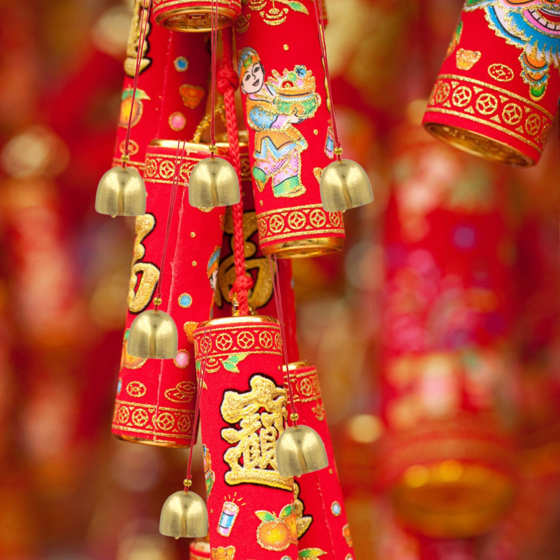 Mini clopot de alamă pentru carillon eolian decor de crăciun_voghion.com