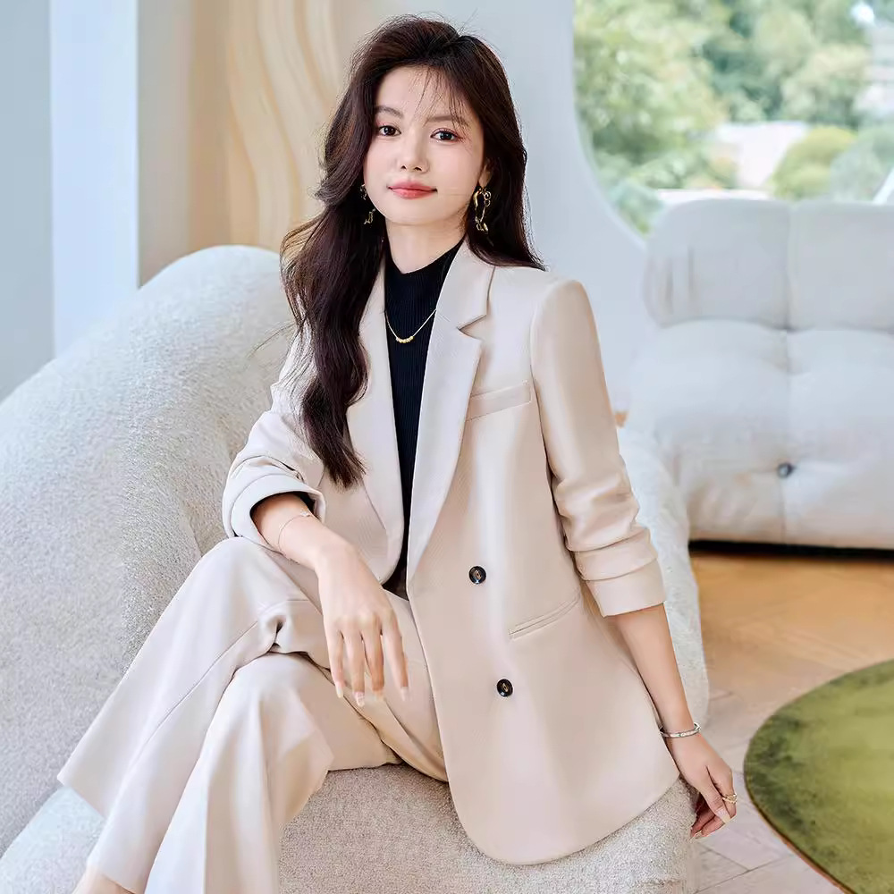 Apricot classic suit