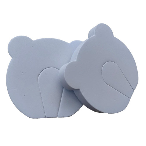 Long-term preparation of EVA 1.5CM thick children's drawer door seam anti-pinch door clip door stopper without punching