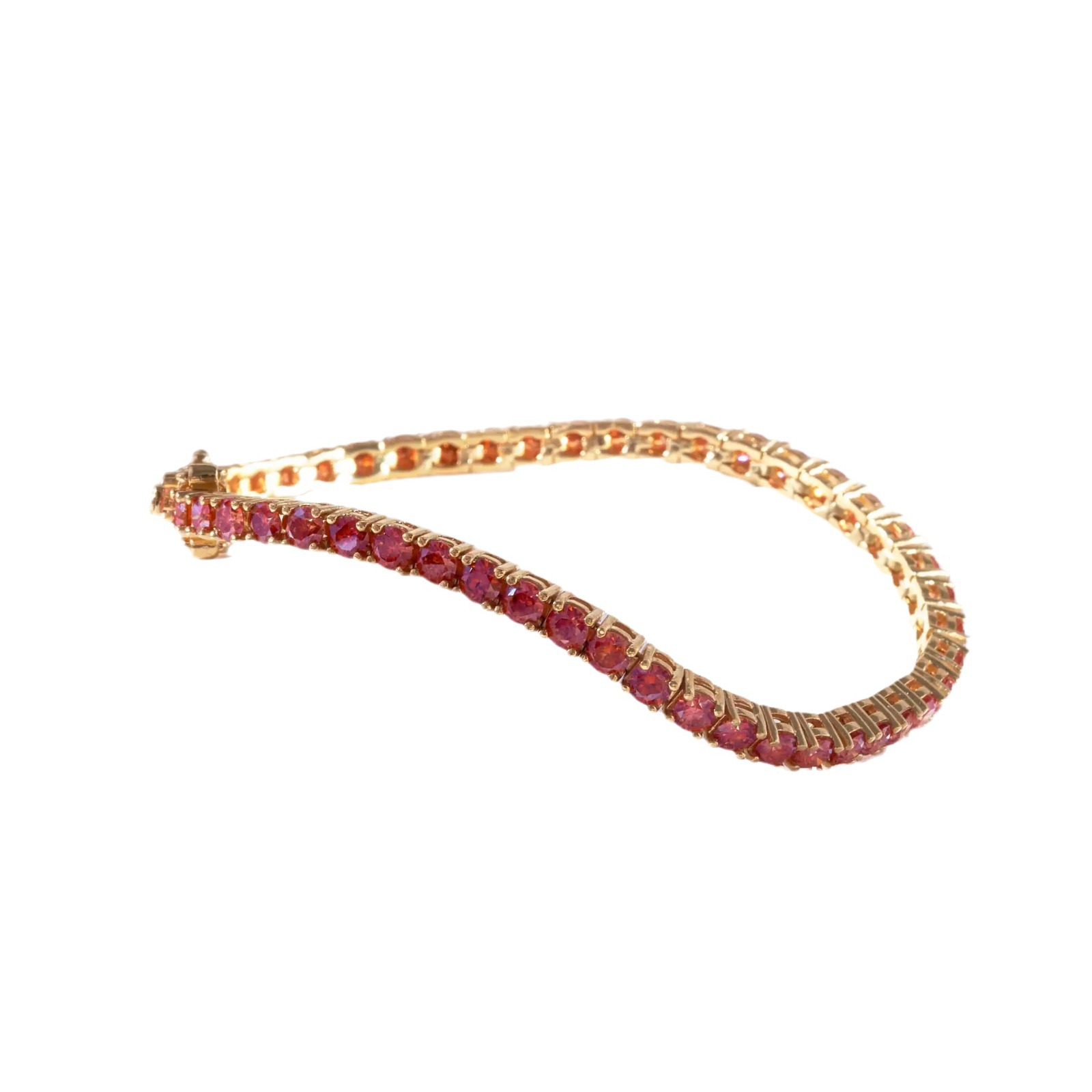 3mm/4mm/5mm rojo granada plata esterlina S925 pulsera de moissanita con certificado GRA joyería de temperamento simple de lujo ligero