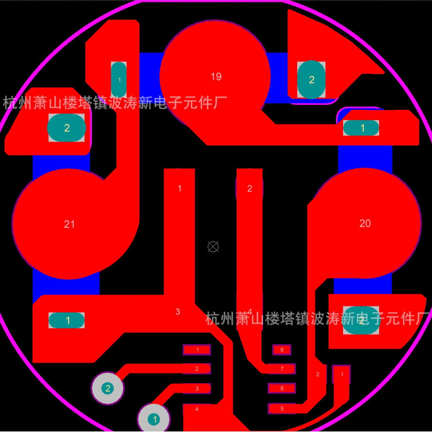 IC杭州波涛新电子元件厂 供应音乐IC掩膜裸片颗粒邦定及轻触开关