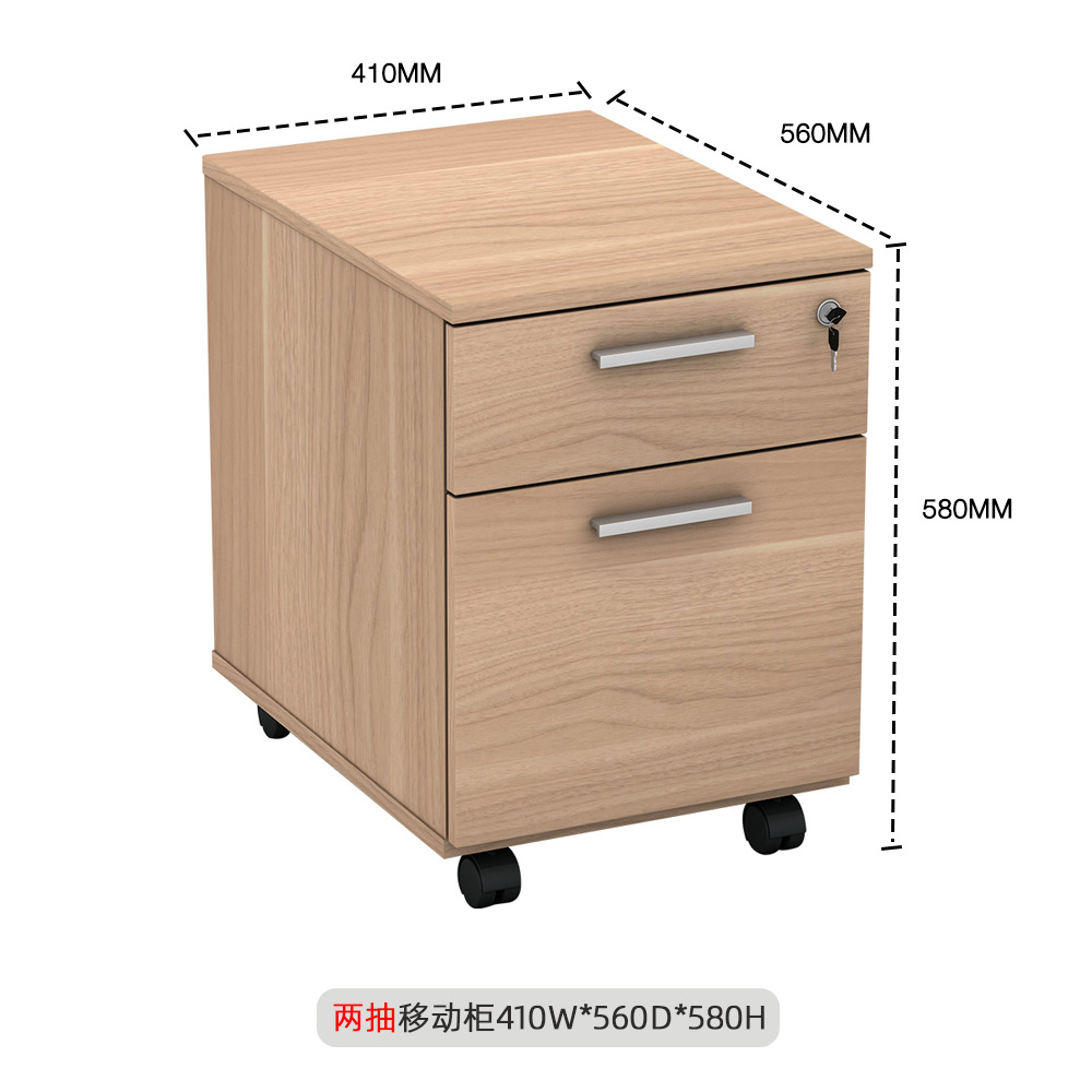 Mesa de jefe simple Mesa de presidente Mesa de gerente Mesa de trabajo gruesa Mesa de oficina de fábrica transfronteriza Mesa de oficina individual con gabinete móvil