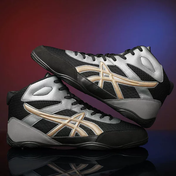 Boxing Shoes for Men and Women, Fighting and Wrestling Shoes, Wrestling Boots, Long Boots, Tendon Soles, Wear-Resistant Soles, Fighting Boxing Shoes