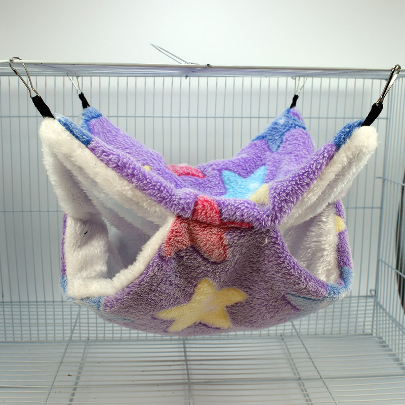 Honeyglius nest squirrel hammock small pet warm hanging escape hamster cotton nest squirrel sleeping bag Honeyglius nest squirrel hammock small pet warm hanging escape hamster cotton nest squirrel sleeping bag