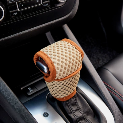 Sürətlər qutusu və əl tormozu başlıqları – cover automotive supplies general interior - automatic-transmission-side-khaki
