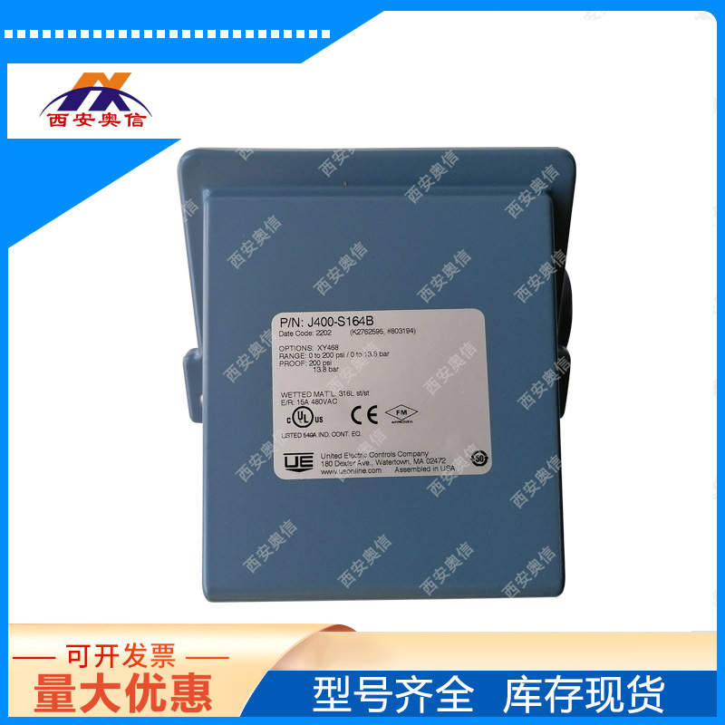 UE机械式开关J400-361-XY468/0-300psi继电器报警 J402-361双点