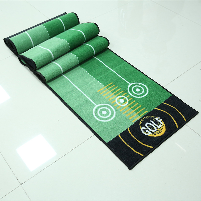 Directo de fábrica de golf interior putter Mat putter entrenador interior ejercitador antideslizante base práctica suministros