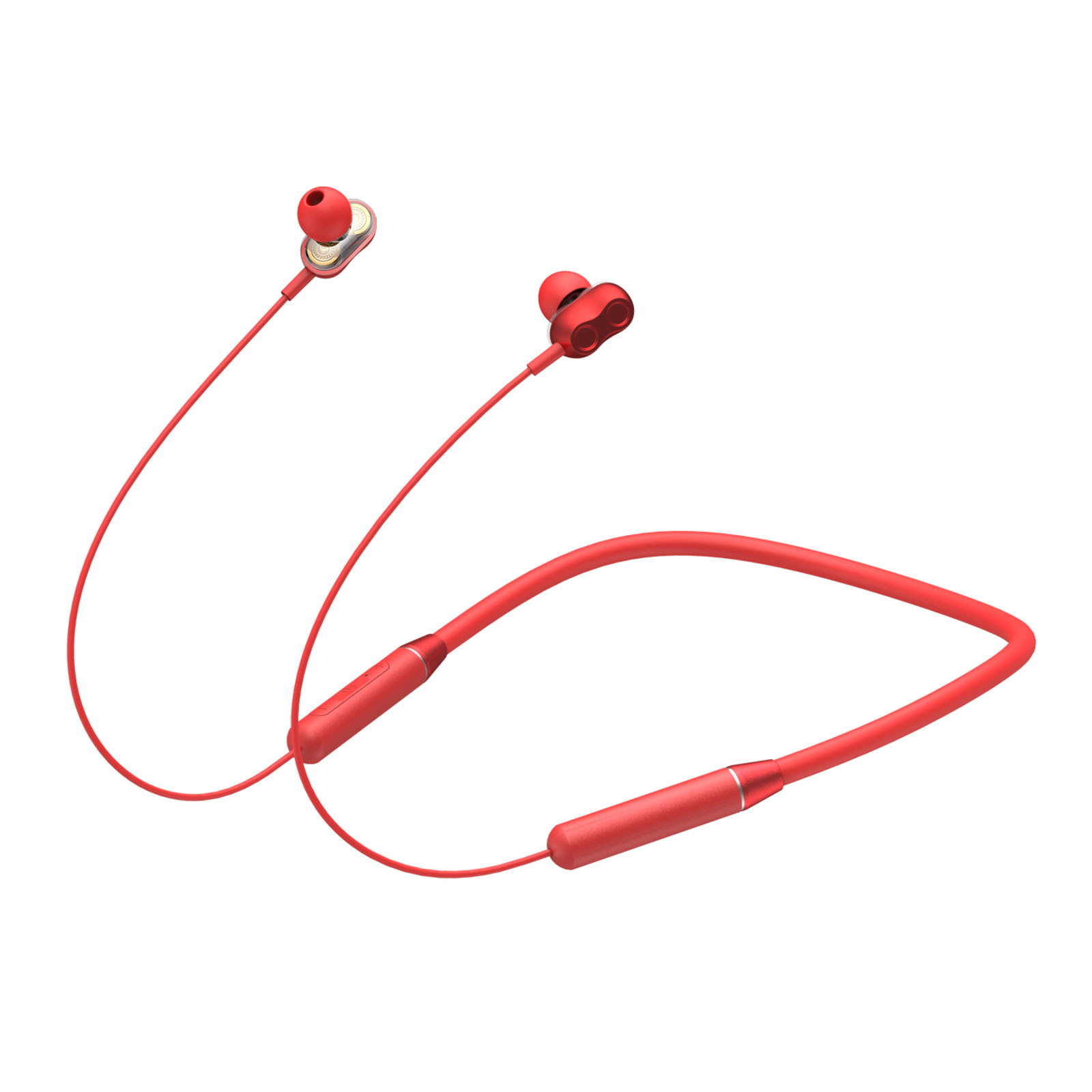Jiletang Neck-hanging Bluetooth5.0 Sports Earphones In-ear Style Fashionable Suitable For Apple13 And Android Phones