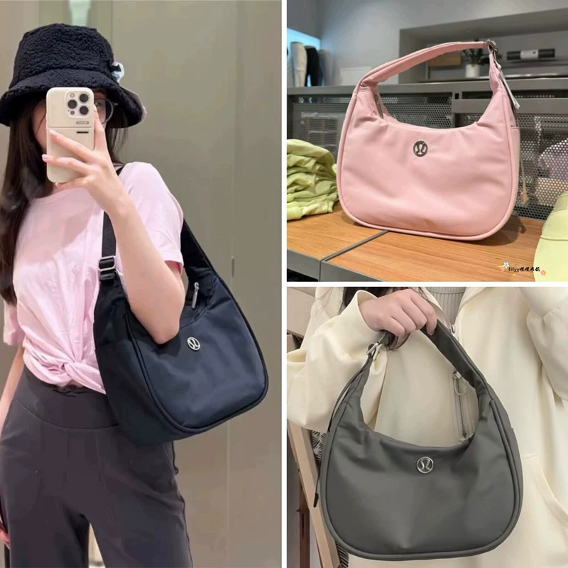 Новый рюкзак lululemon мини-сумка на плечо 4 л, плечевой рюкзак подмышками, dumpling bag, horn bag