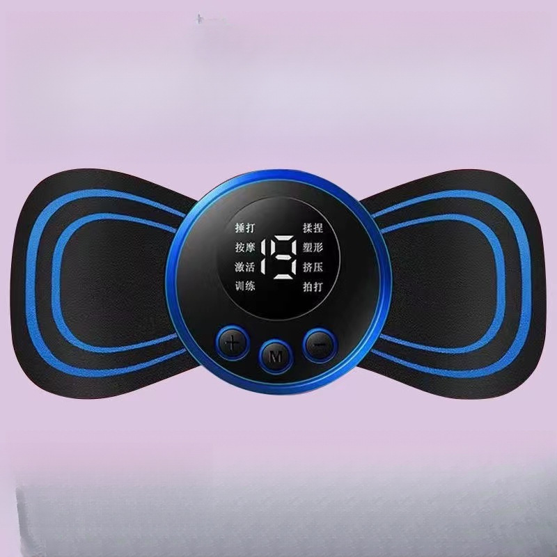 Cervical Spine Massager, Whole Body Pulse Massage, Rechargeable Massage Patch, Cervical Spine, Waist and Back Smart Instrument