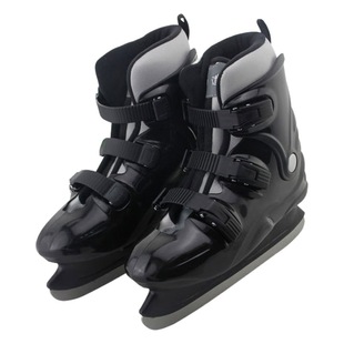 Factory direct ice skate shoes ice rink conjoined shoelace skates adult children ice hockey skate shoes spot wholesale
