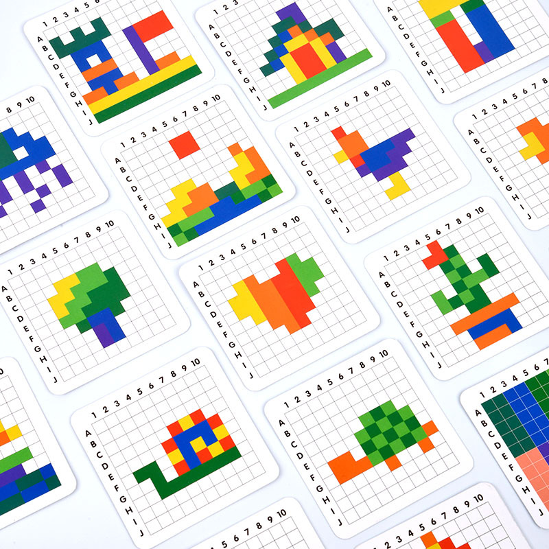 Bloques digitales multifuncionales para la educación temprana de los niños ayuda de aprendizaje cognitivo puzzle cubo de color juguete de puzzle