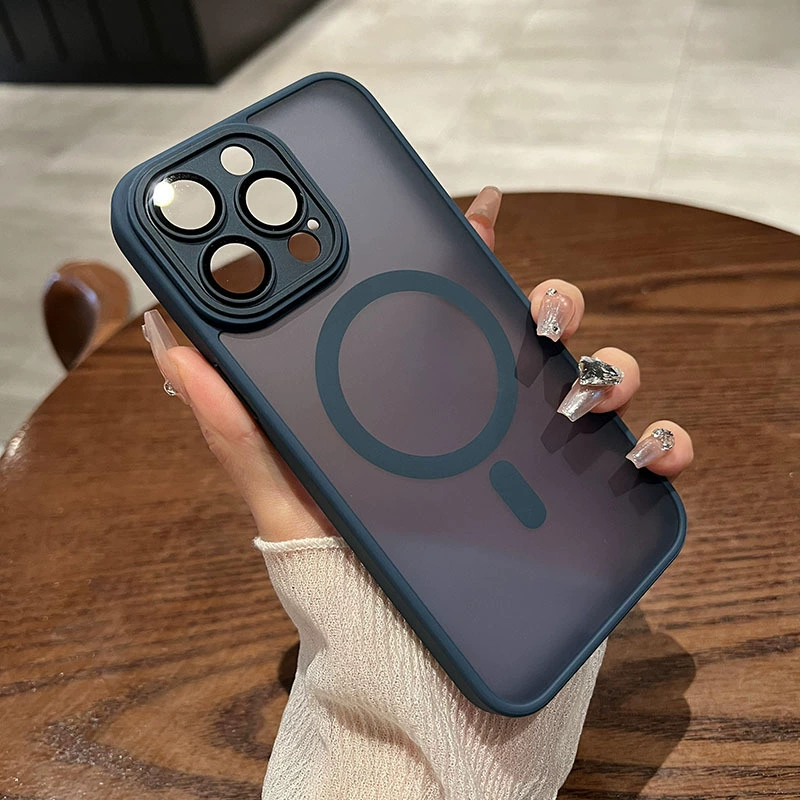 เคสโทรศัพท์ (Apple iPhone 17) พื้นผิวด้านเรียบแบบแมตต์ รองรับ MagSafe กันกระแทก