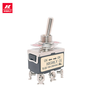 Highly T-22Bs-Ul/22Cs/22As Rocker Toggle Switch Ul Certified Screw Feet