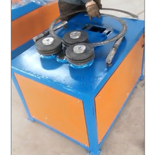 槽钢角钢盘圆机 法兰卷圆机 三辊卧式盘圆机三辊立式液压盘管机