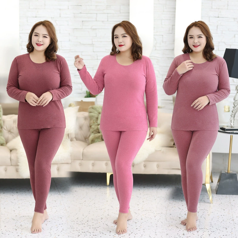 De velvet новое двустороннее бархатное бесшовное термобелье, костюм, женская осенняя одежда с постоянной температурой, длинные брюки, зимняя женская нижняя рубашка, женская