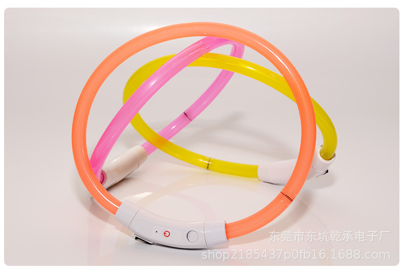 usb charging dog collar luminous collar
