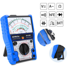 斯耐科SK-88C高精度指针式万用表多功能防烧表通断蜂鸣跨境外贸