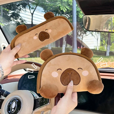 seat belt shoulder pads, cartoon design, Seat belt shoulder pad