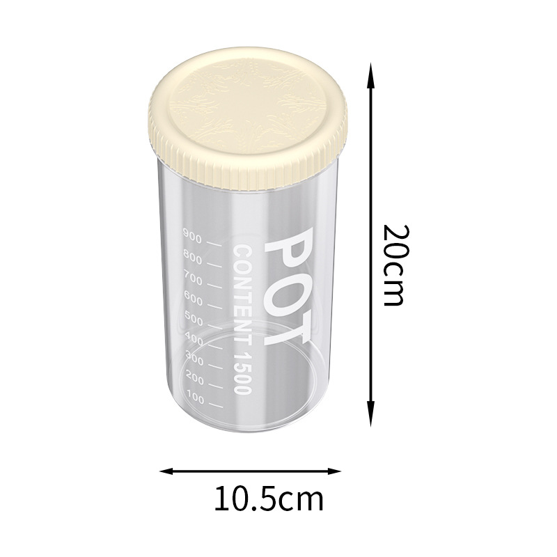 1500 мл кремово-белого цвета