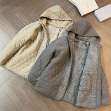 主打款连帽羊羔毛棉服外套！身上绝绝好看！秋冬太适合这款