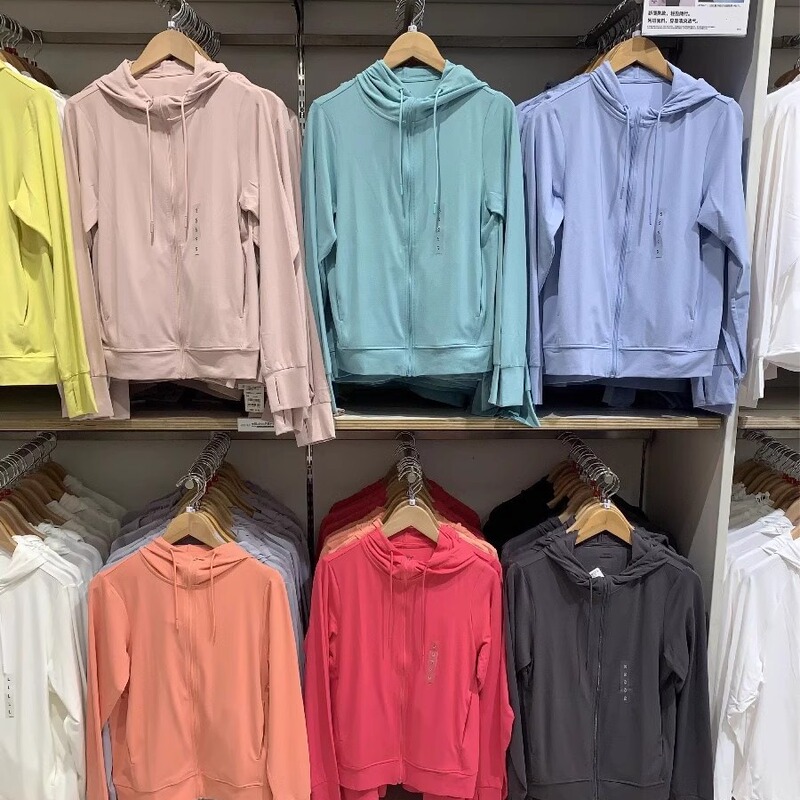 UPF50+ Sun Protection Clothing Women's Anti-uv Mesh Hooded Cardigan Portable Cool Flap Pocket Pants Skin Clothing 456261