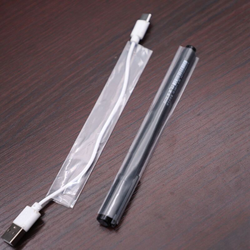 Dongguan two-end PE bag lamp wire dustproof protective film small side two-end opening simulation flower double-pass dustproof bag