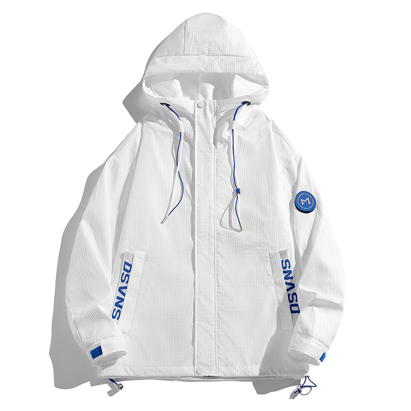 Men's Clothing sportswear windbreaker men's spring new men's casual outdoor windproof jacket men's hooded coat_voghion.com