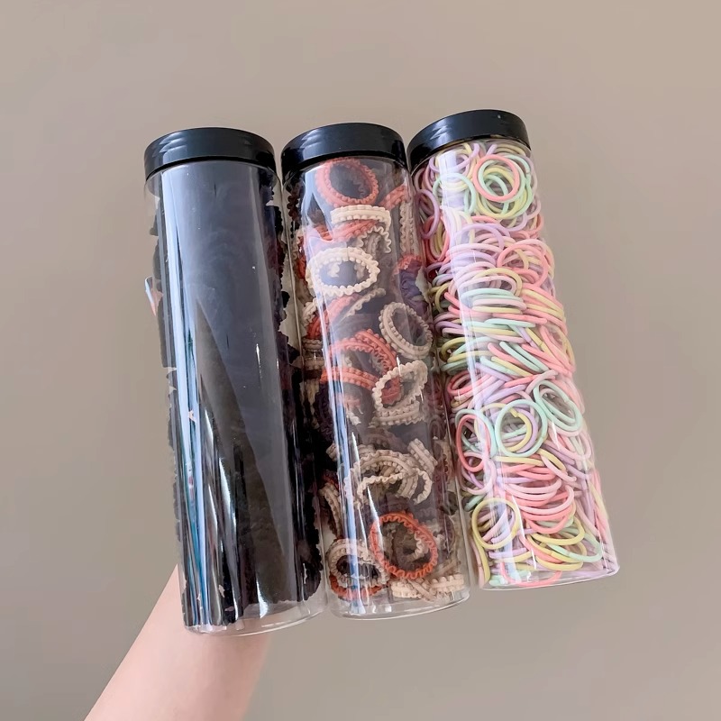 Banda de goma de los niños no lastia el pelo pequeña niña corbata pelo cuerda bebé tocado Corea del Sur chica durable alta elástico cabeza