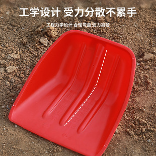 Wholesale flat shovel plastic shovel grain plastic shovel agricultural grain plastic shovel property sanitation snow shovel X20